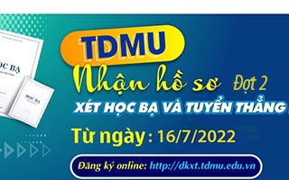 16/7 – 15/8/2022: nhận hồ sơ xét tuyển đại học chính quy đợt 2