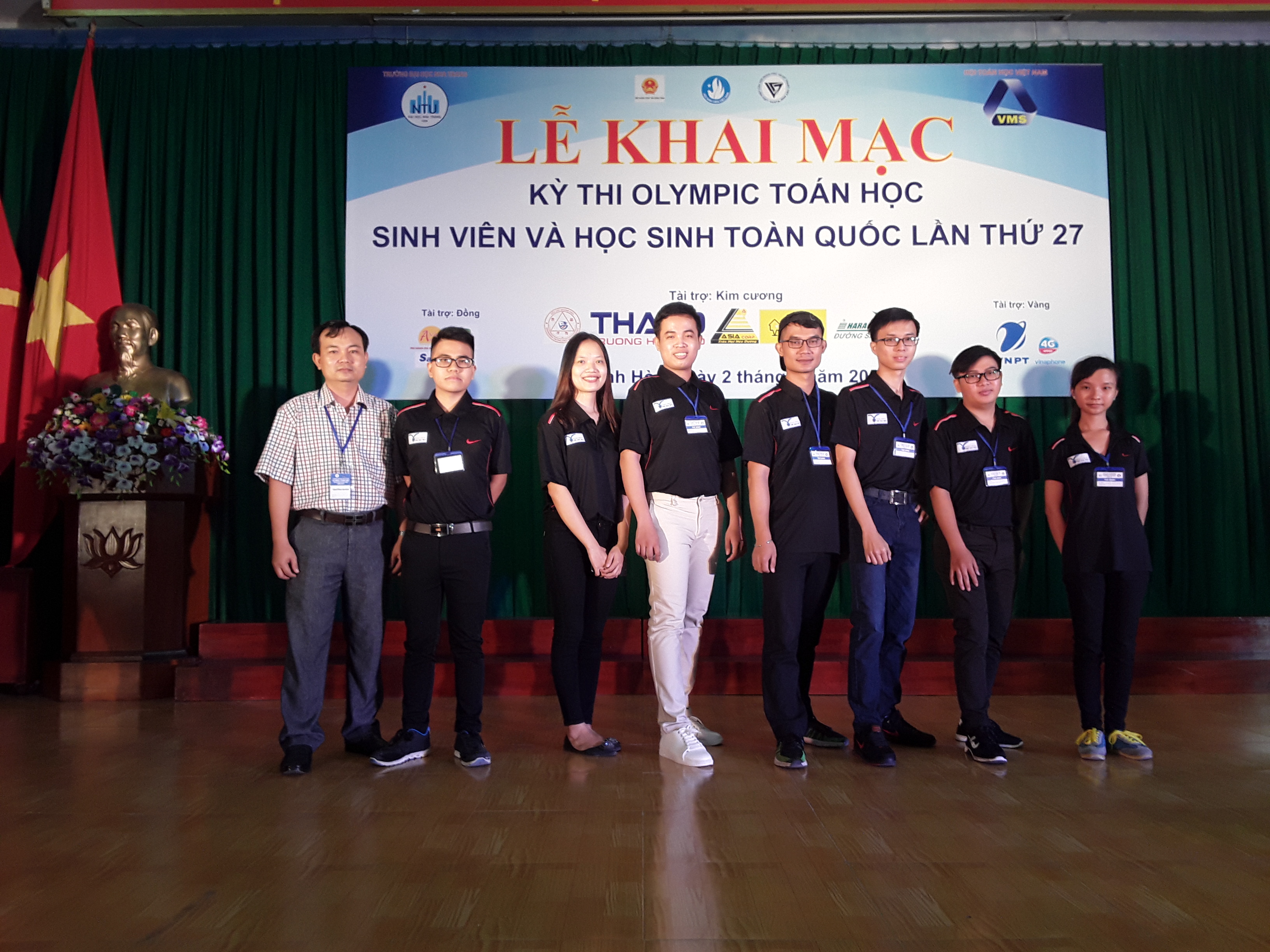 Tham dự kỳ thi Olympic Toán học sinh viên và học sinh toàn quốc lần thứ 27 năm 2019